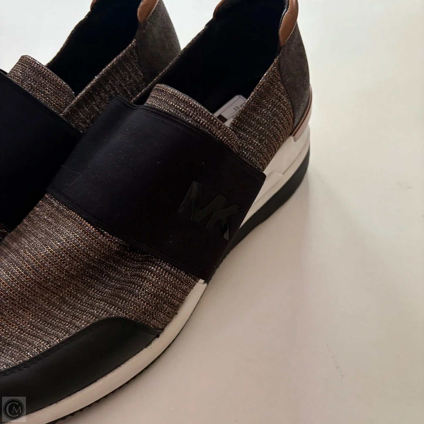 Shoes Designer By Michael Kors In Black, Size: 11