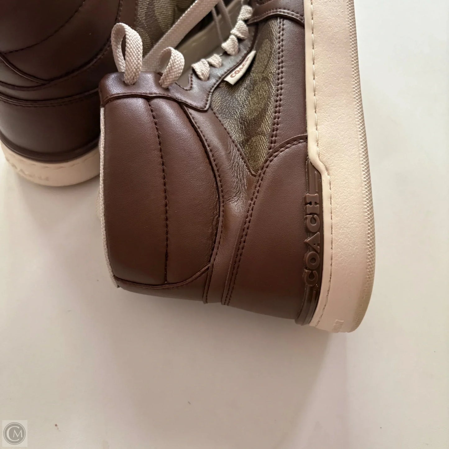 Boots Designer By Coach In Brown, Size: 7