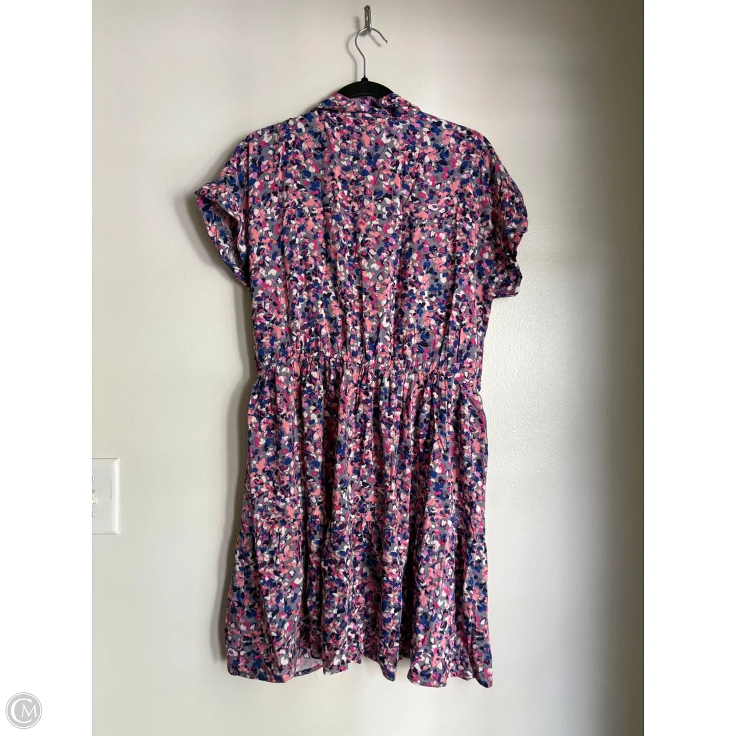 Dress Casual Midi By Beachlunchlounge In Multi-colored, Size: M