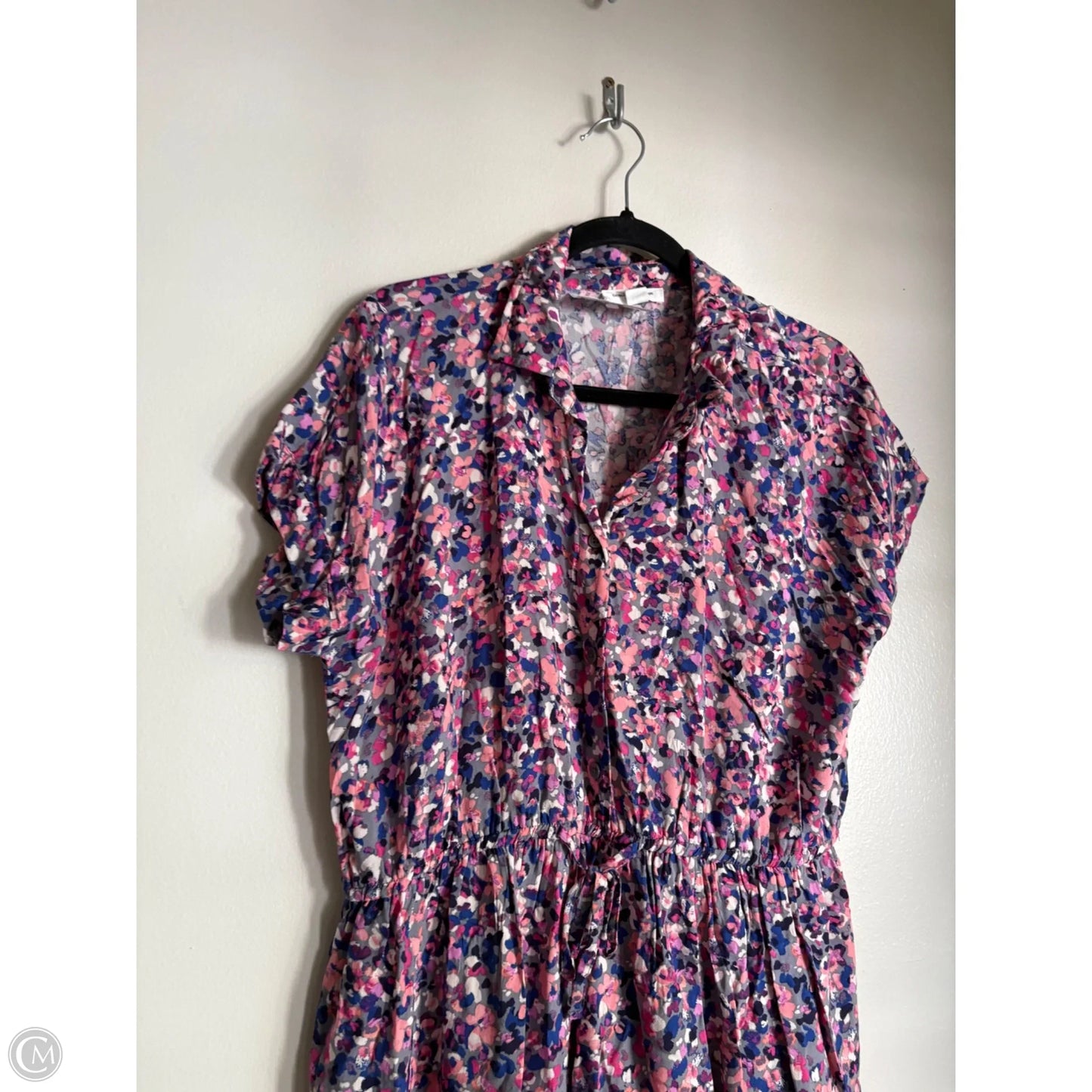 Dress Casual Midi By Beachlunchlounge In Multi-colored, Size: M