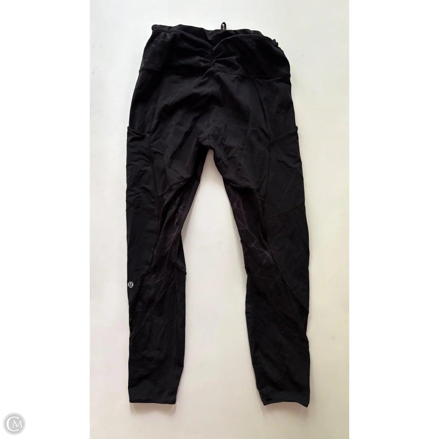 Athletic Leggings By Lululemon In Black, Size: M