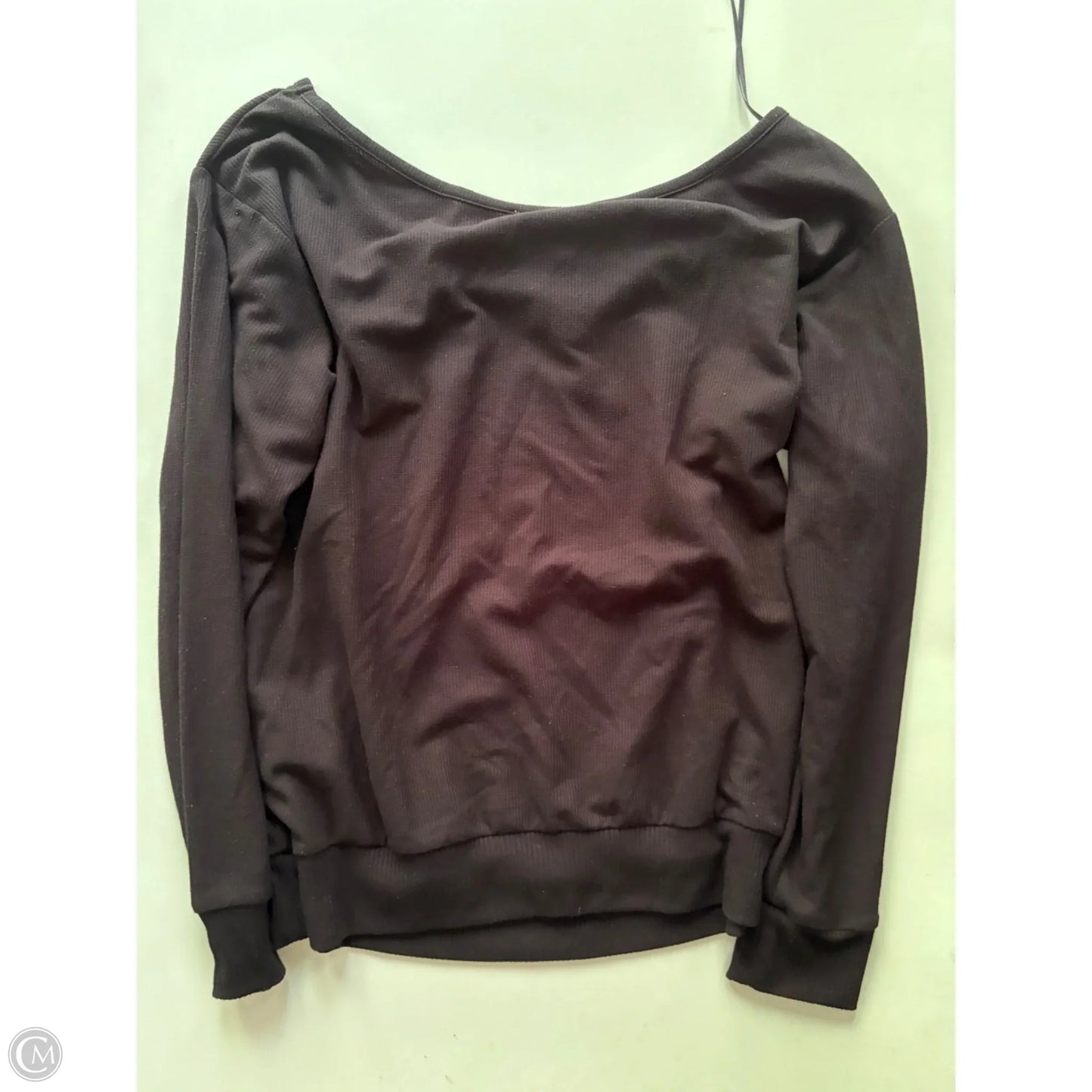 Top Long Sleeve By Michael Kors In Black, Size: M