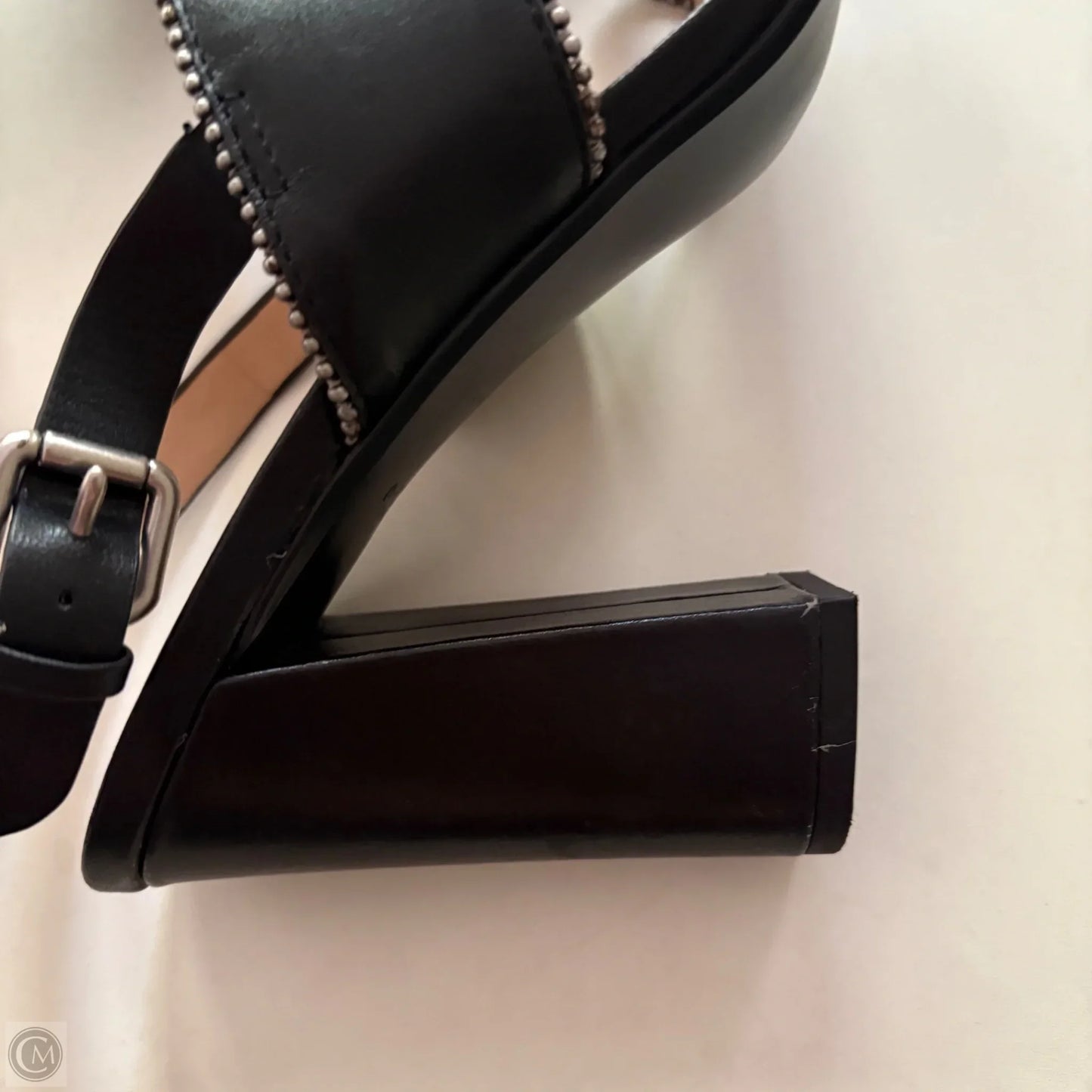 Shoes Designer By Coach In Black, Size: 9