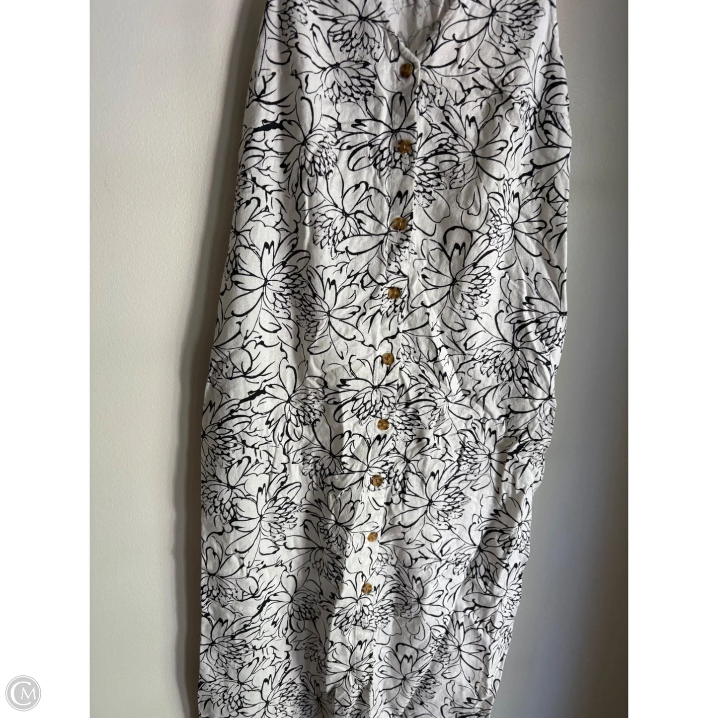 Dress Casual Maxi By Old Navy In Floral Print, Size: M