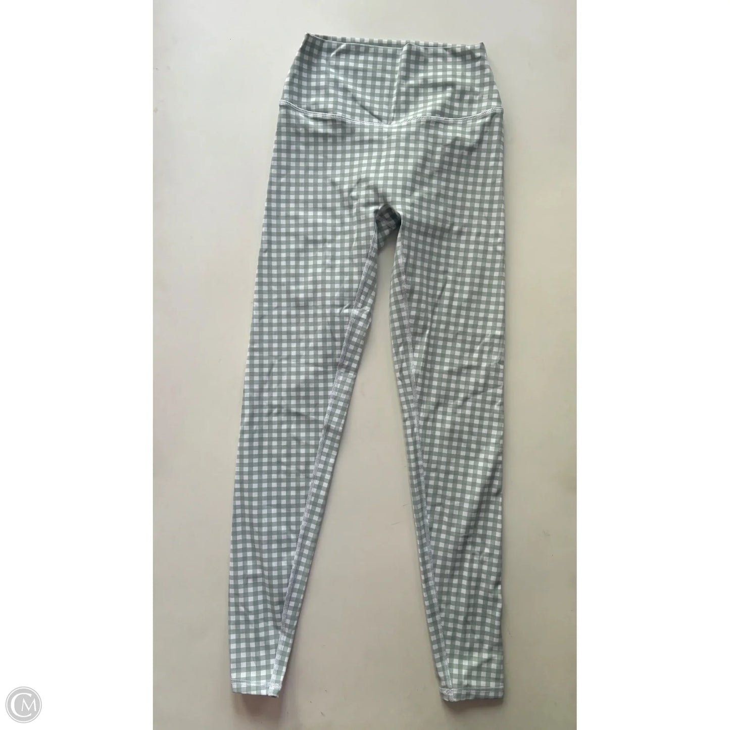 Athletic Leggings By Astr In Green, Size: M