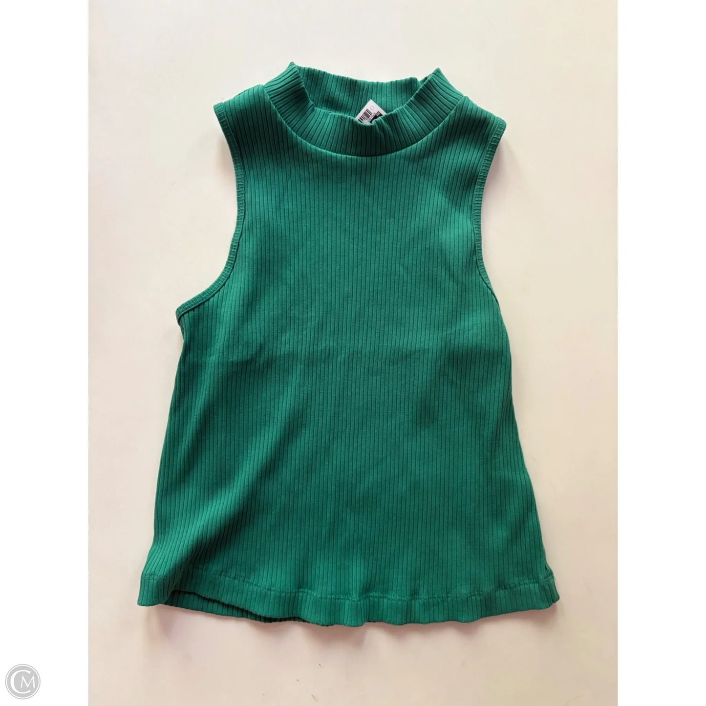 Top Sleeveless By Old Navy In Green, Size: L