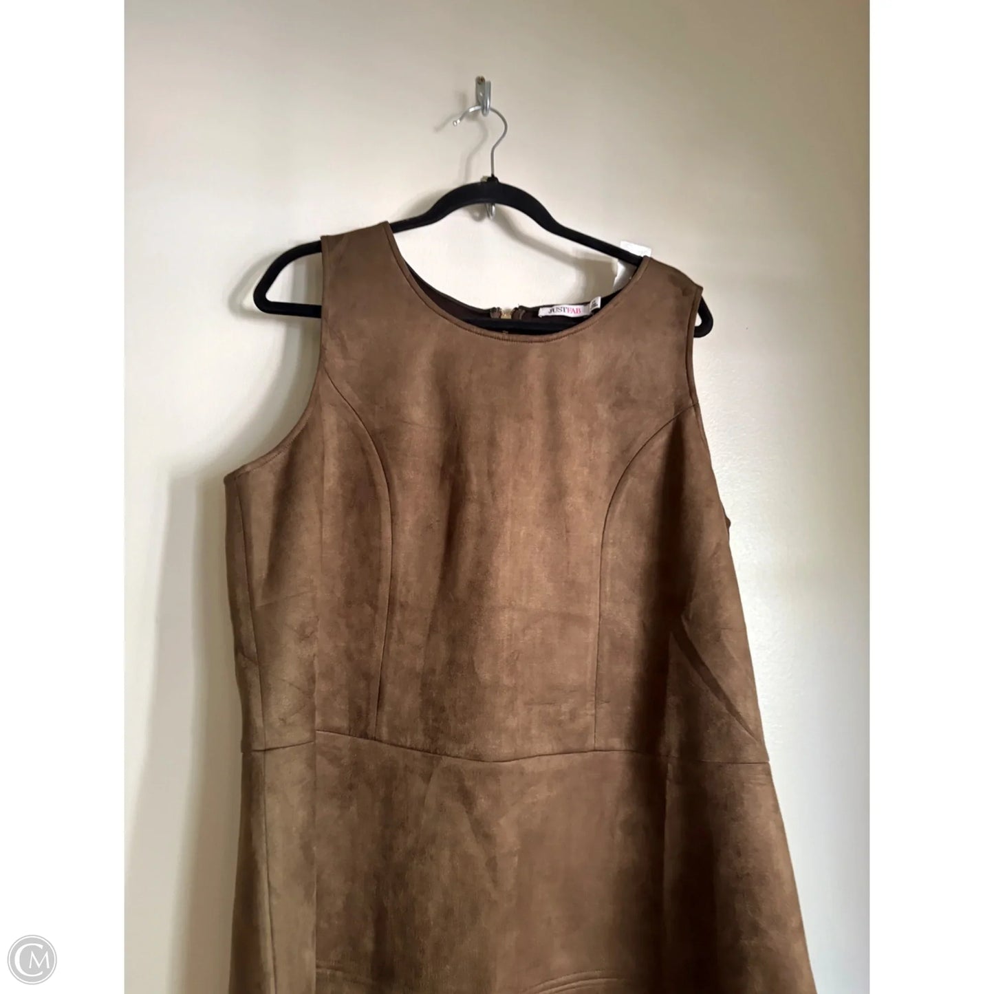 Dress Casual Short By Just Fab In Green, Size: 2x