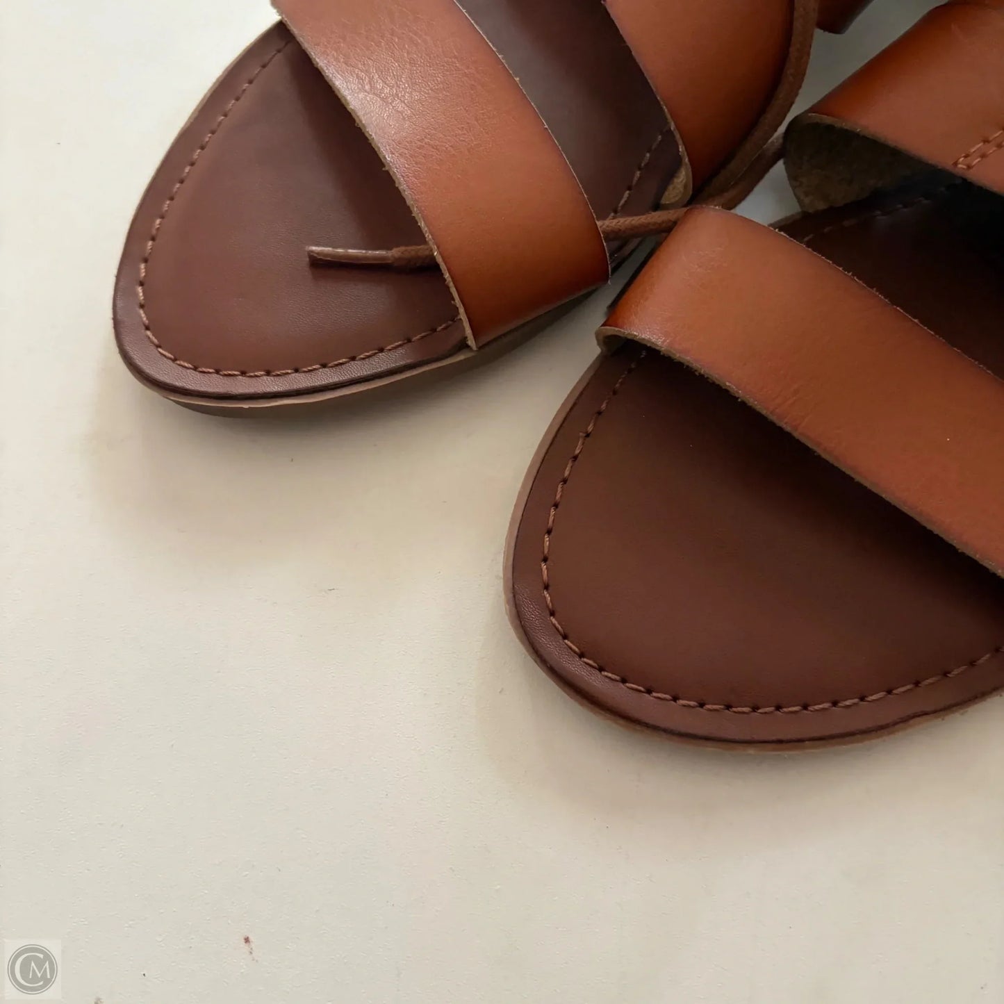 Sandals Heels Block By Rock And Candy In Brown, Size: 11