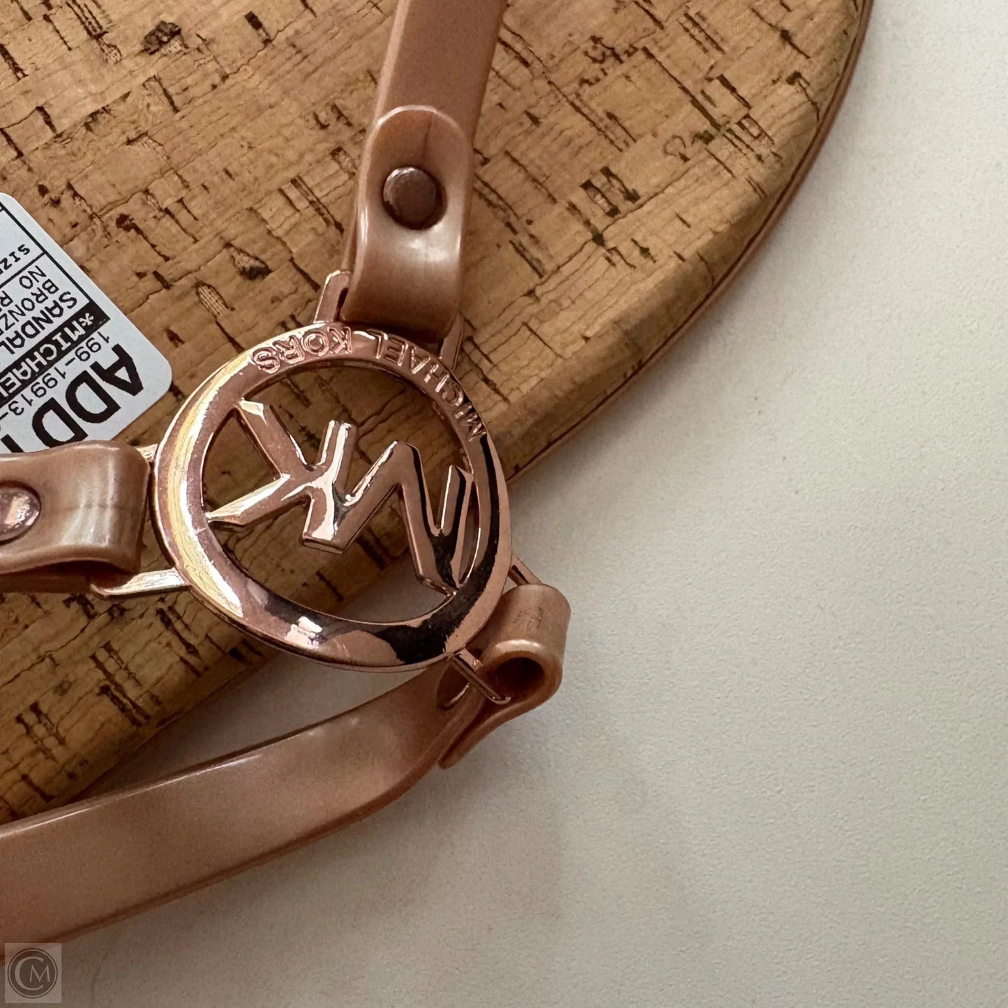 Sandals Designer By Michael Kors In Bronze, Size: 11