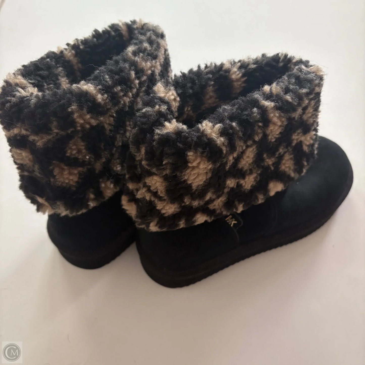 Boots Designer By Michael Kors In Black, Size: 5