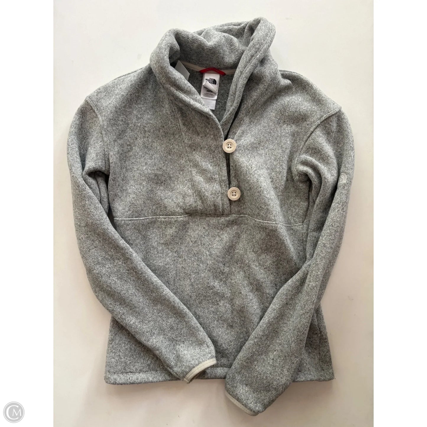 Sweatshirt Collar By The North Face In Grey, Size: Xs