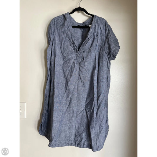 Dress Work By Tahari By Arthur Levine In Blue, Size: 2x