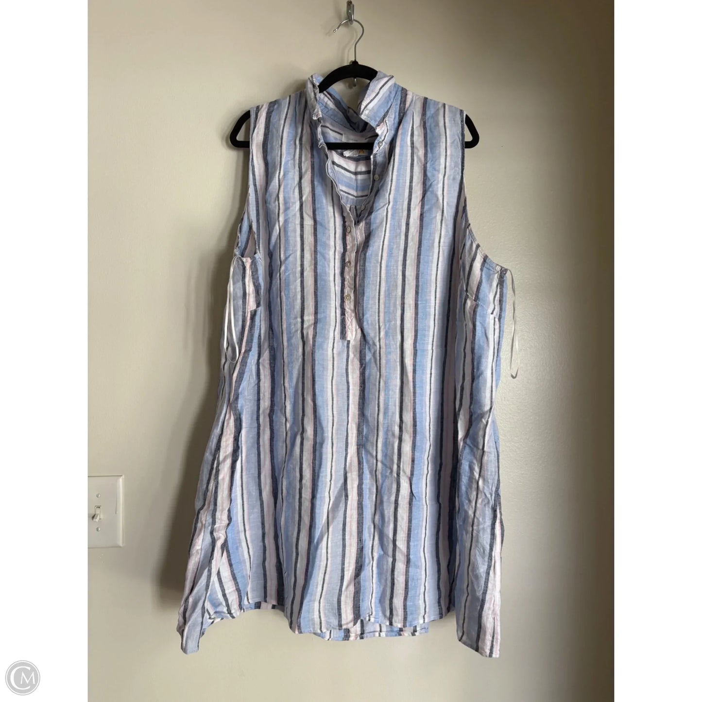 Dress Work By C And C In Striped Pattern, Size: 3x