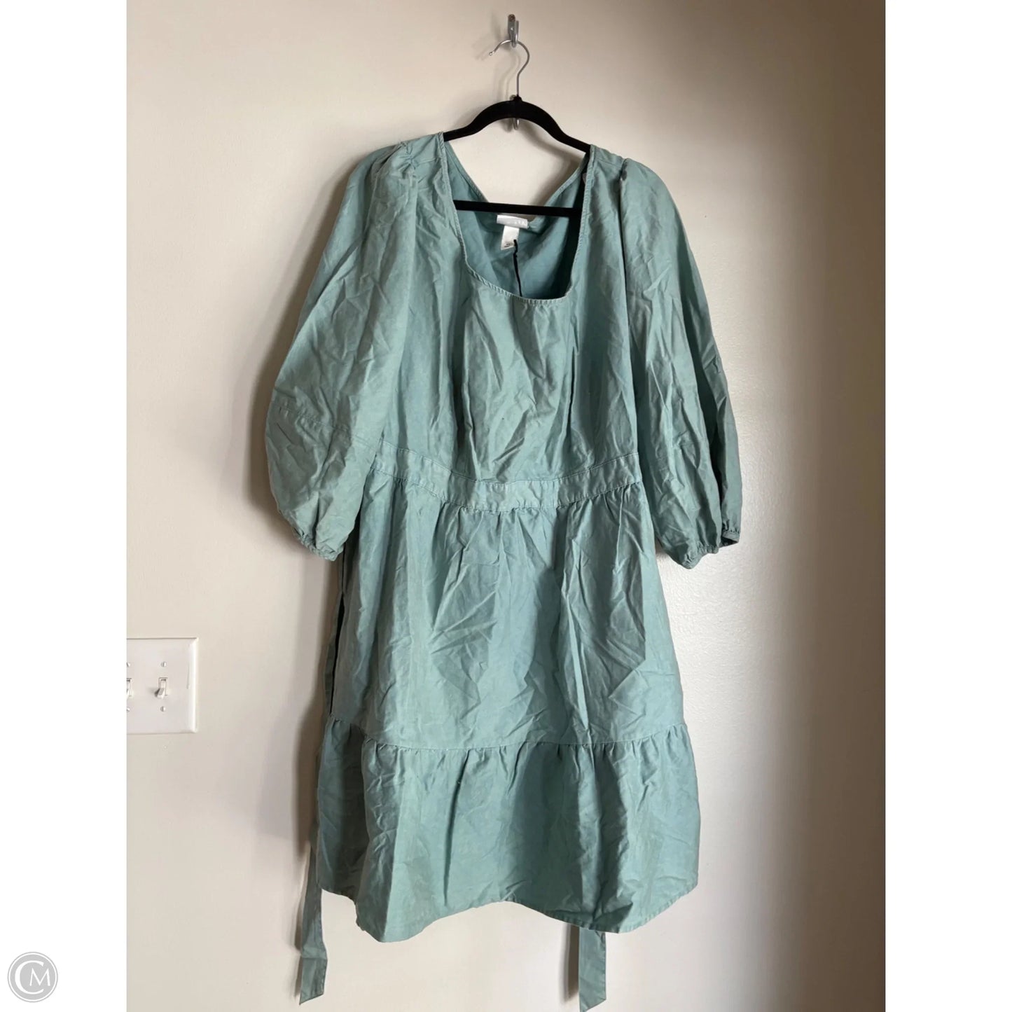 Dress Work By Ava & Viv In Green, Size: 2x