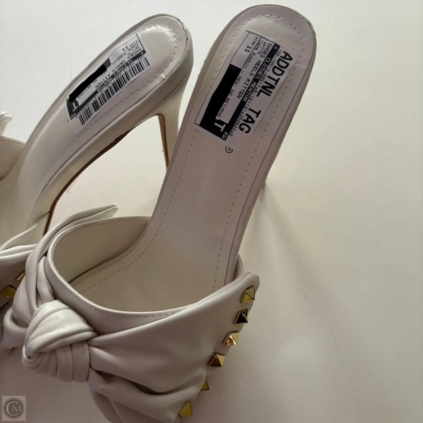 Shoes Heels Kitten By Cape Robbin In White, Size: 11