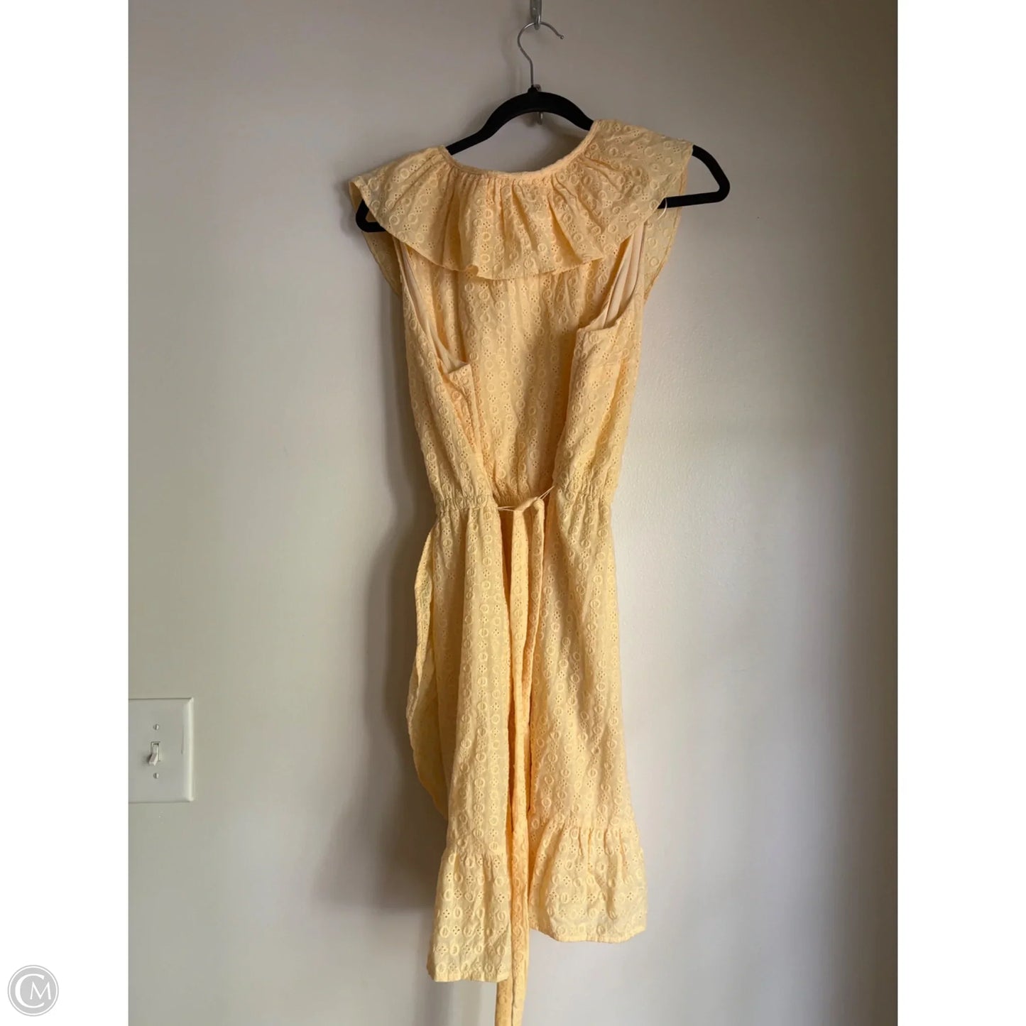 Dress Casual Midi By Lc Lauren Conrad In Yellow, Size: Xl