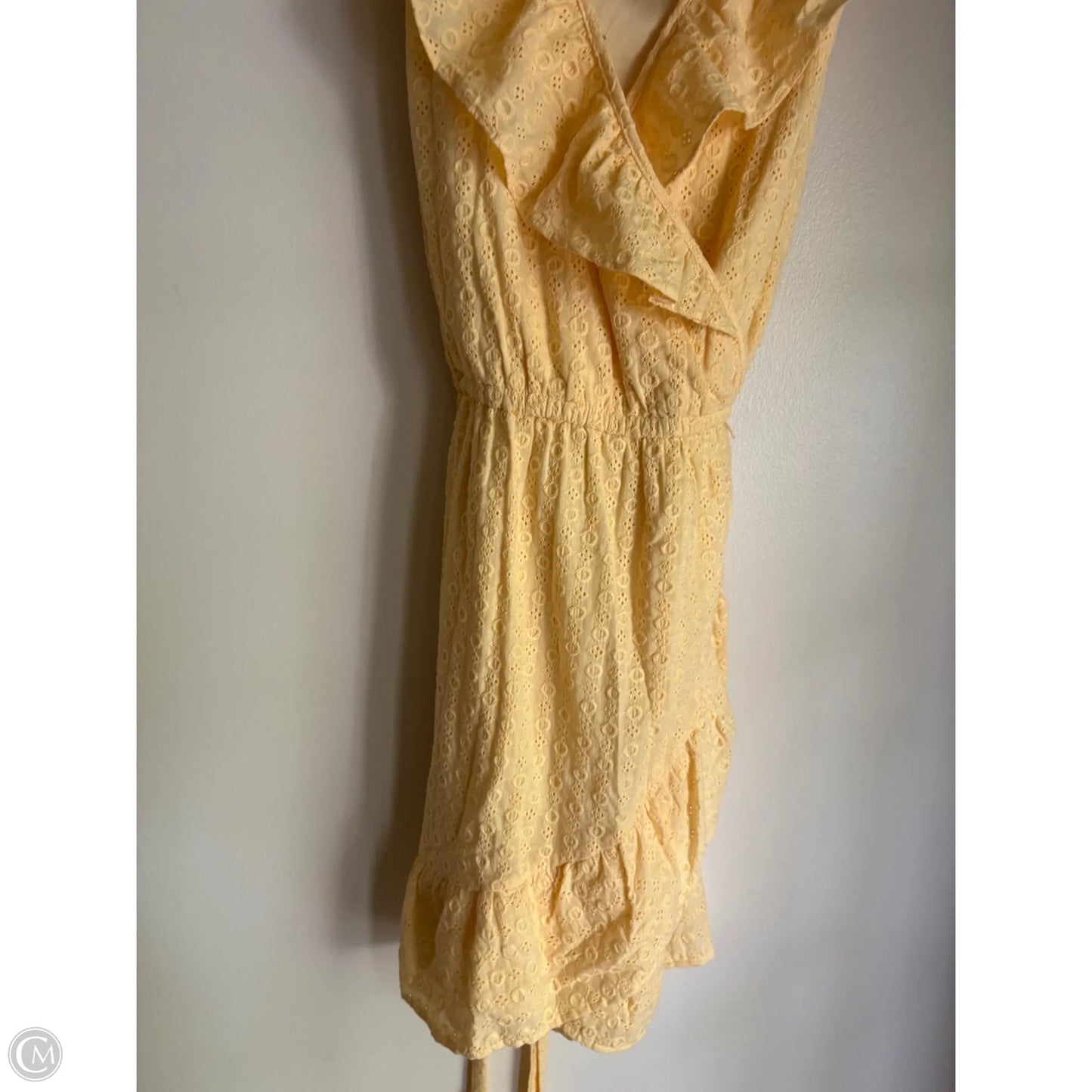 Dress Casual Midi By Lc Lauren Conrad In Yellow, Size: Xl