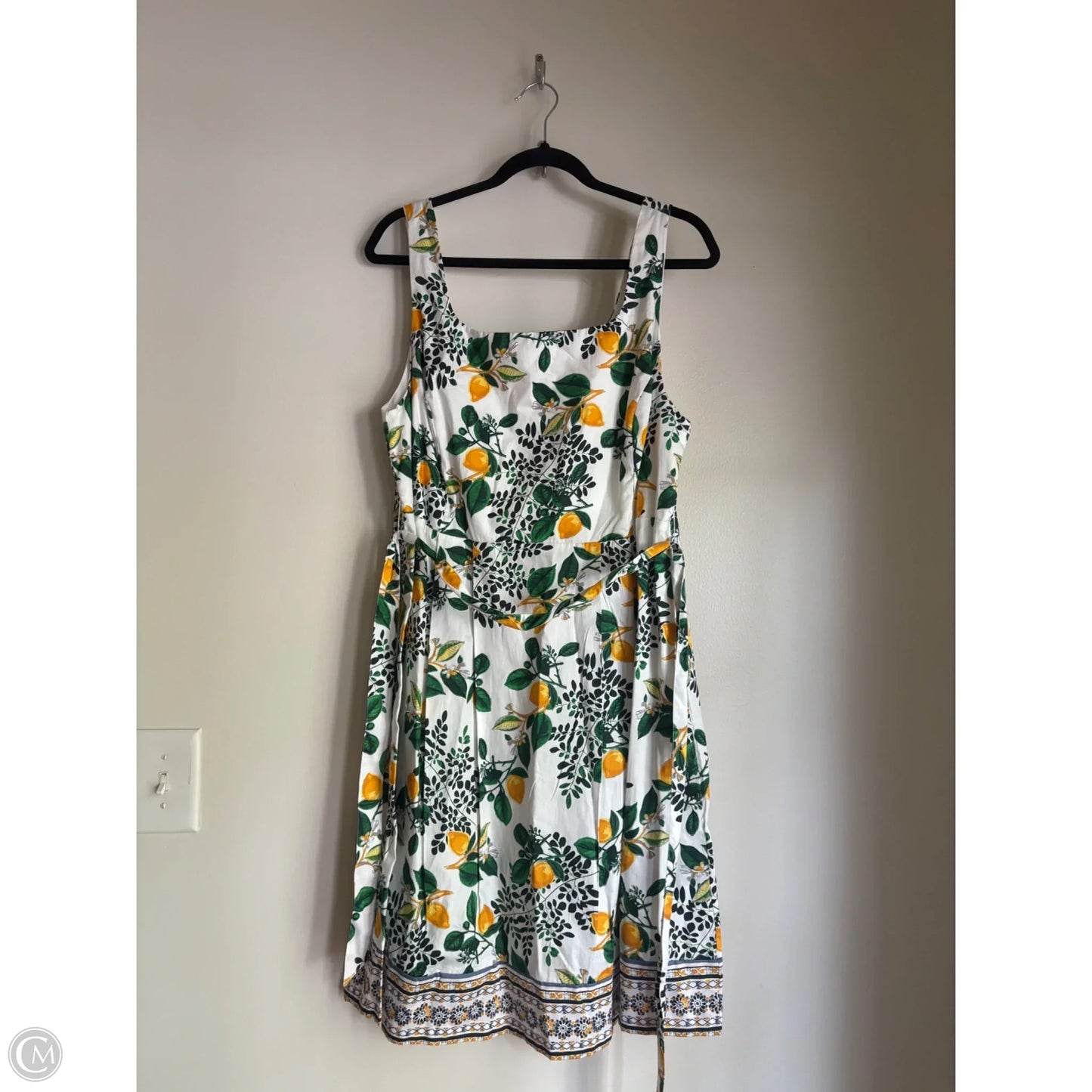 Dress Casual Midi By Roz And Ali In Floral Print, Size: L