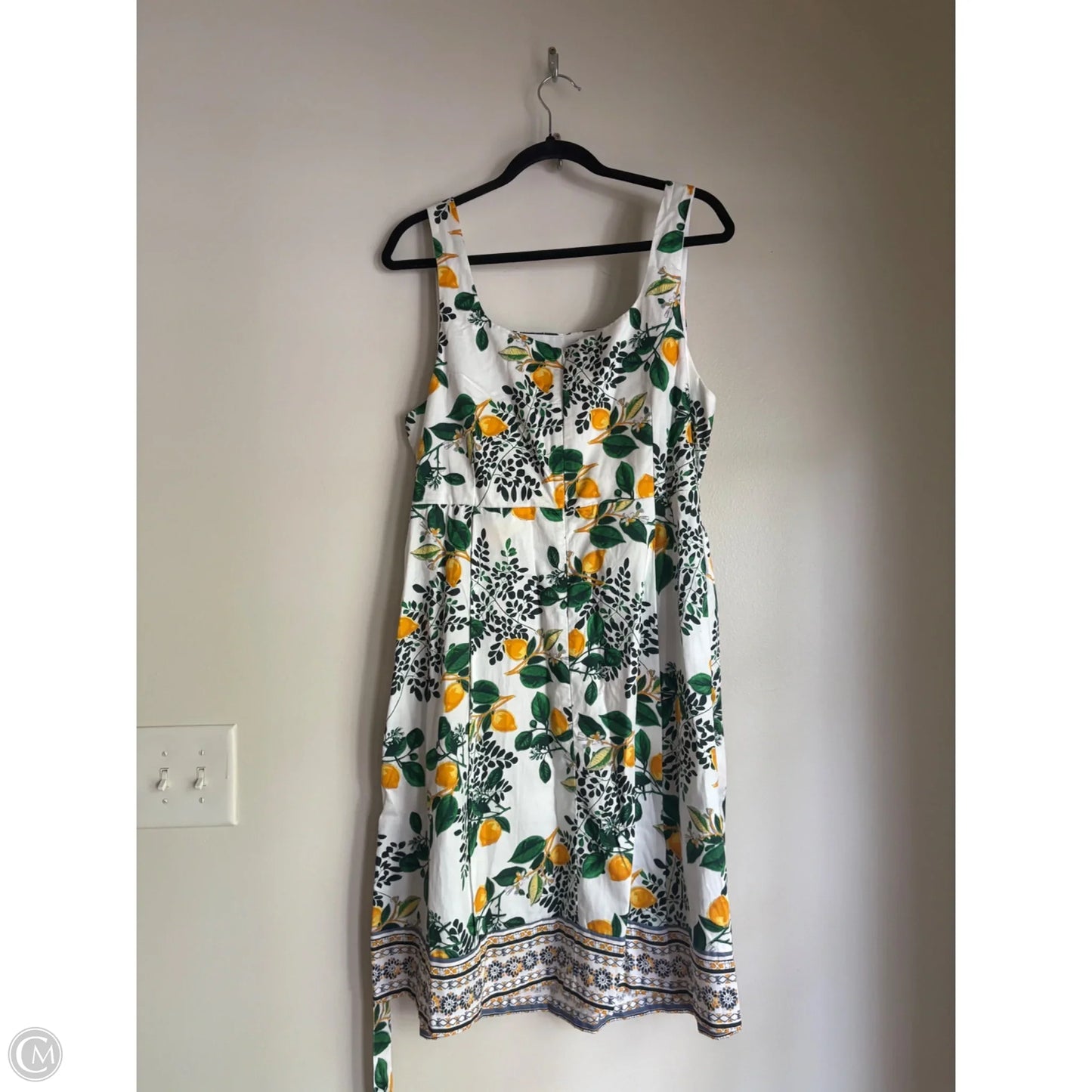 Dress Casual Midi By Roz And Ali In Floral Print, Size: L