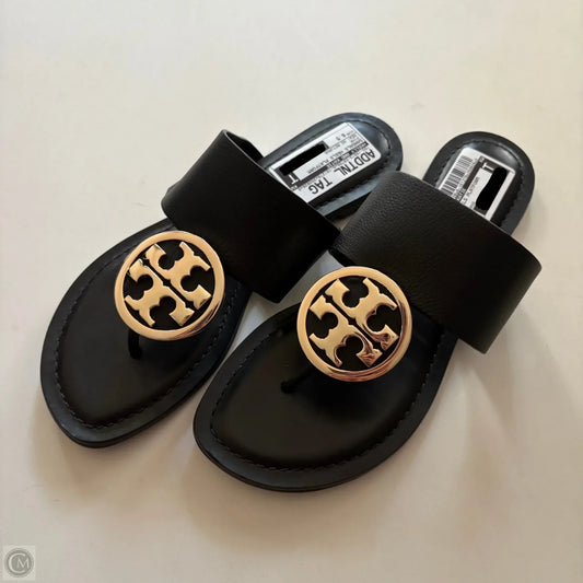 Sandals Designer By Tory Burch In Black, Size: 6.5