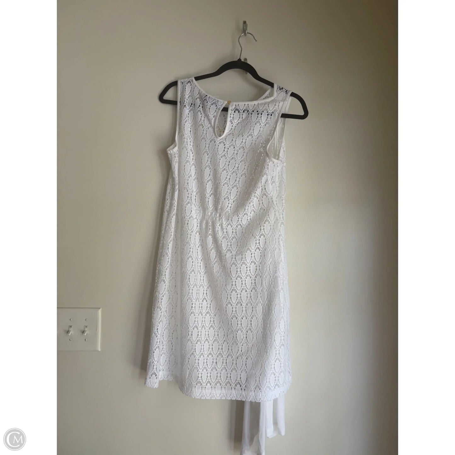 Dress Casual Midi By Cynthia Rowley In White, Size: M