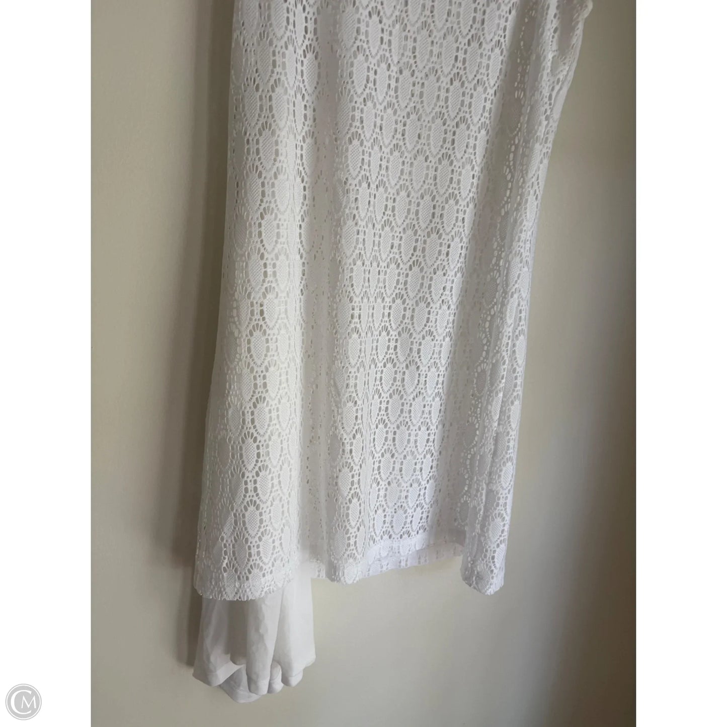 Dress Casual Midi By Cynthia Rowley In White, Size: M