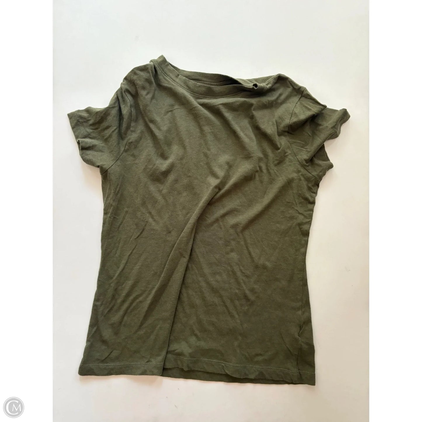 Top Short Sleeve By A New Day In Green, Size: Xs