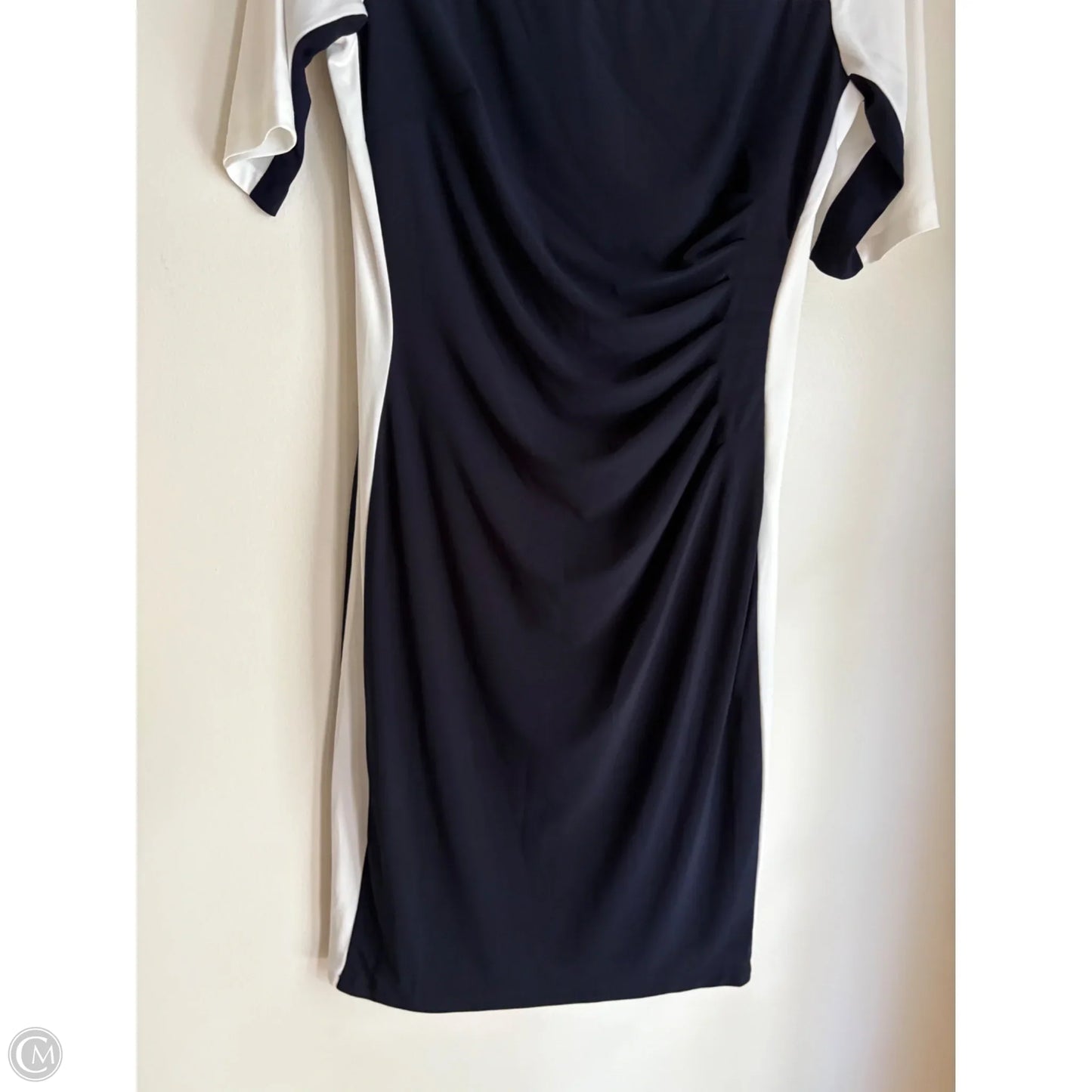 Dress Work By Anne Klein In Navy, Size: M