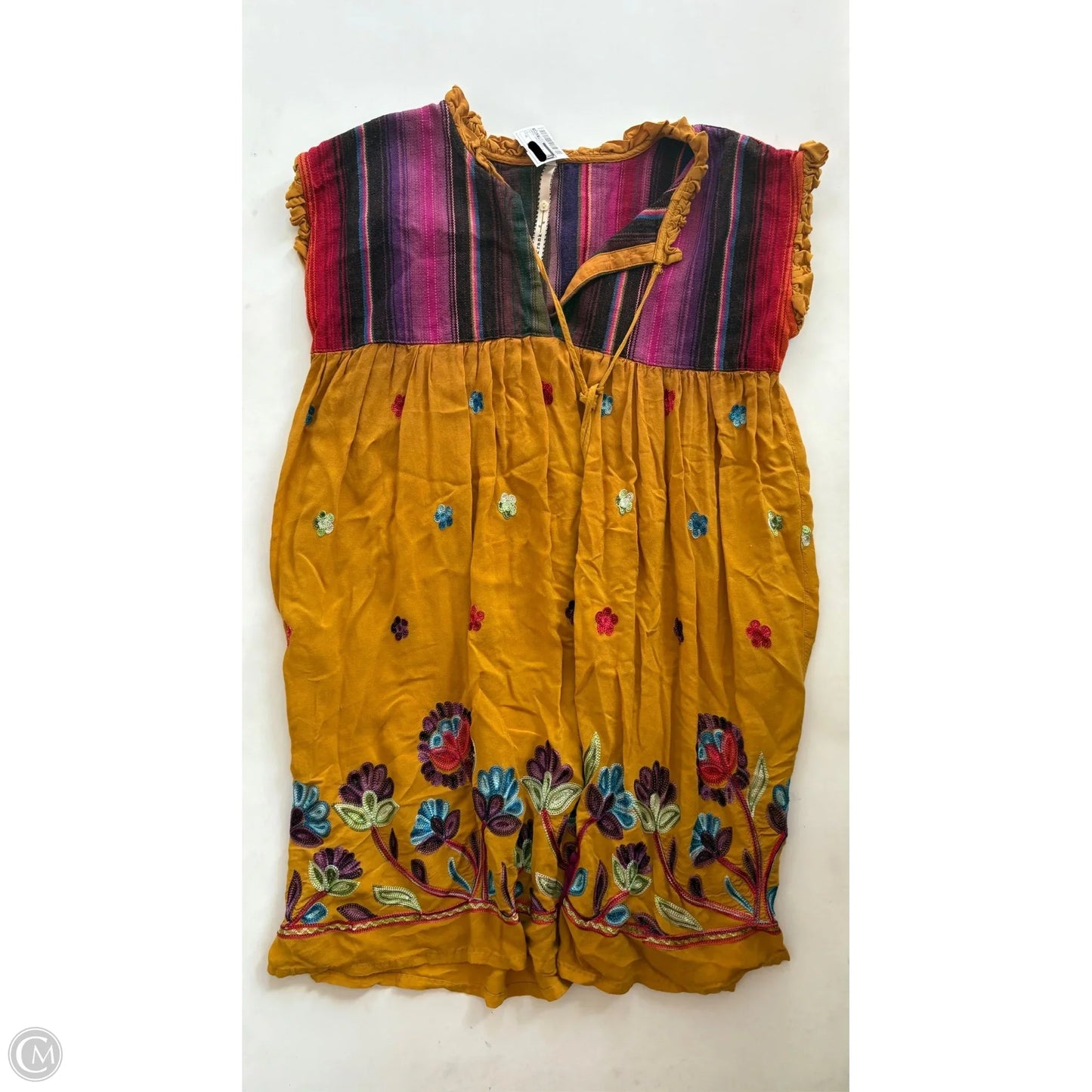 Dress Casual Midi By Uncle Frank In Multi-colored, Size: Xs