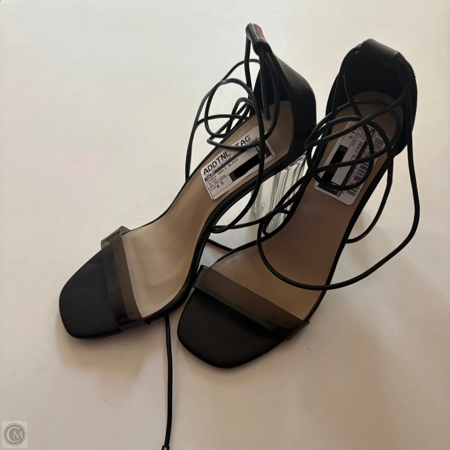 Shoes Heels Block By Aldo In Black, Size: 8.5