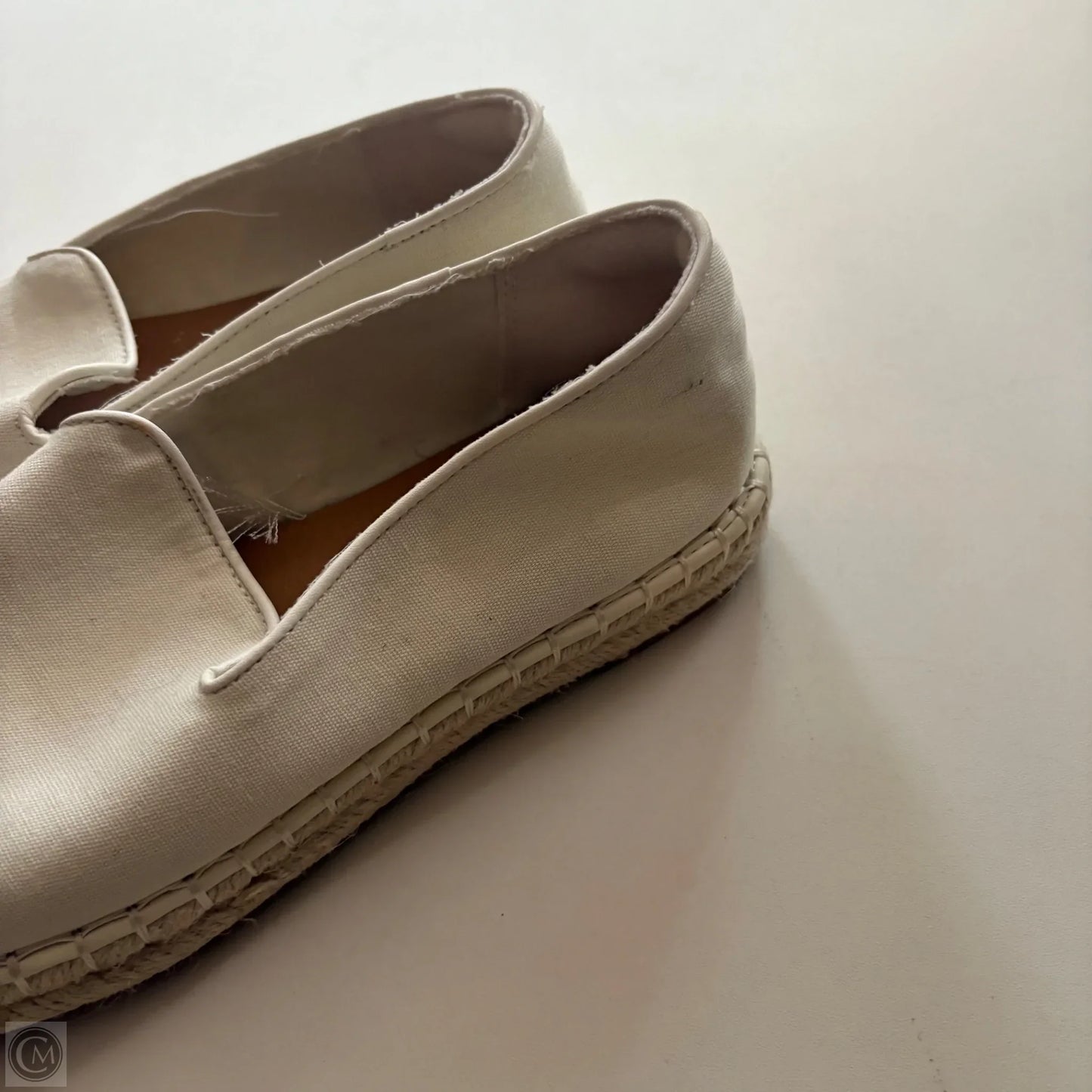 Shoes Flats By Universal Thread In Cream, Size: 6