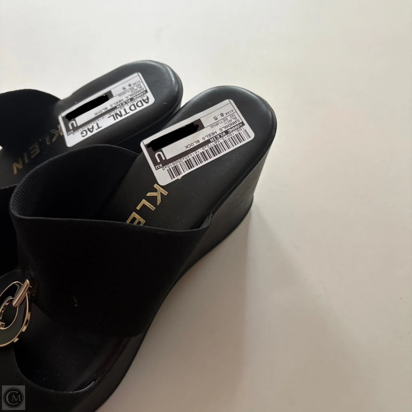 Sandals Heels Block By Anne Klein In Black, Size: 8.5