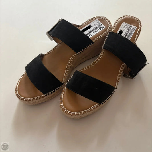 Sandals Heels Block By Franco Sarto In Black, Size: 8.5