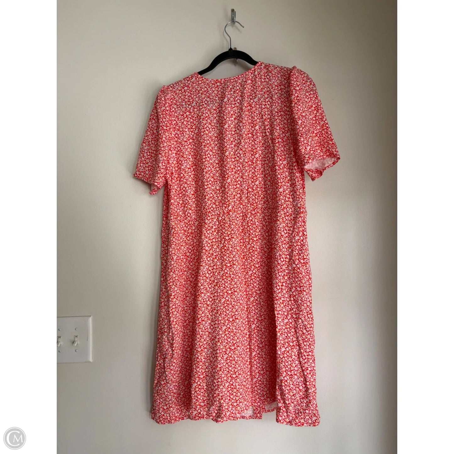 Dress Casual Midi By Old Navy In Orange, Size: Xl