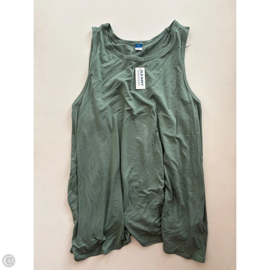 Tank Top By Old Navy In Green, Size: Xl