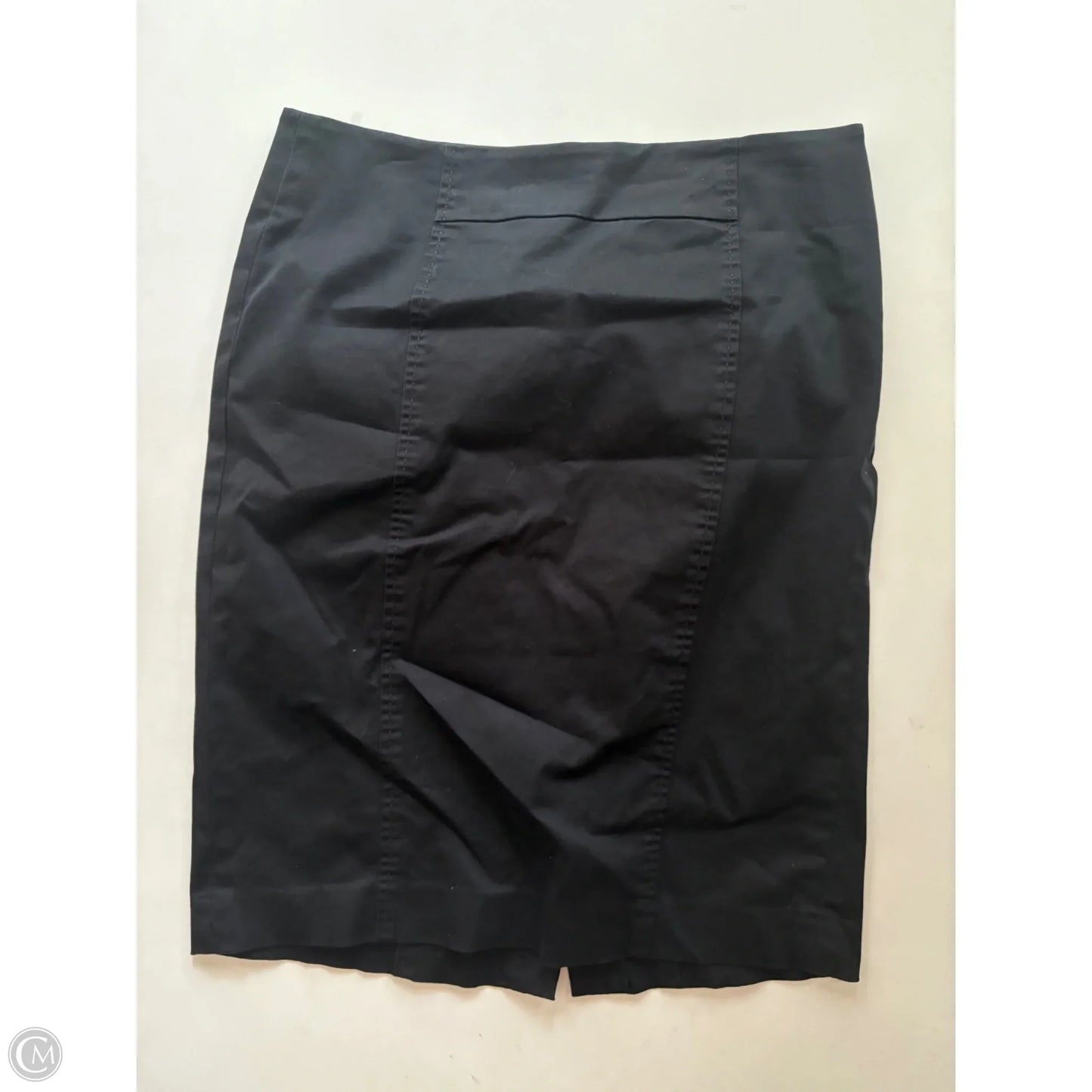 Skirt Midi By Loft In Black, Size: 8