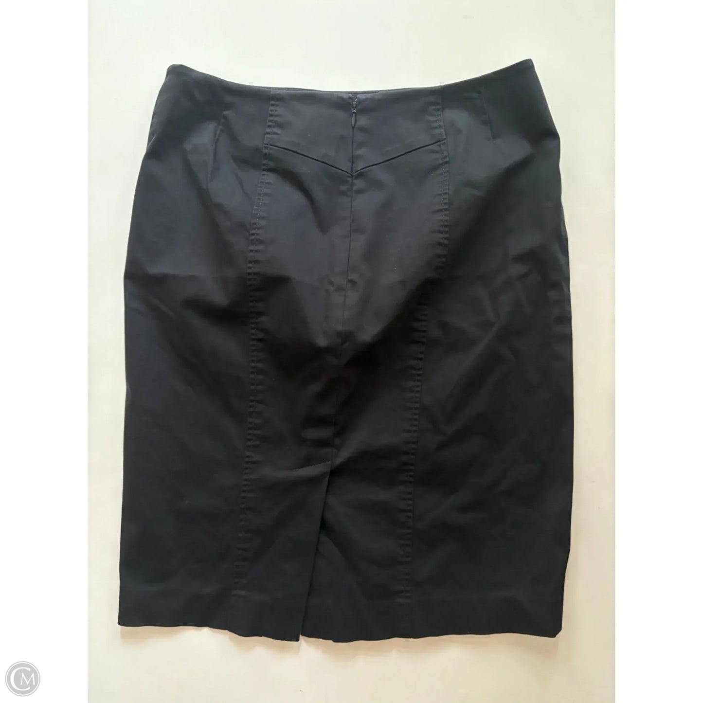 Skirt Midi By Loft In Black, Size: 8