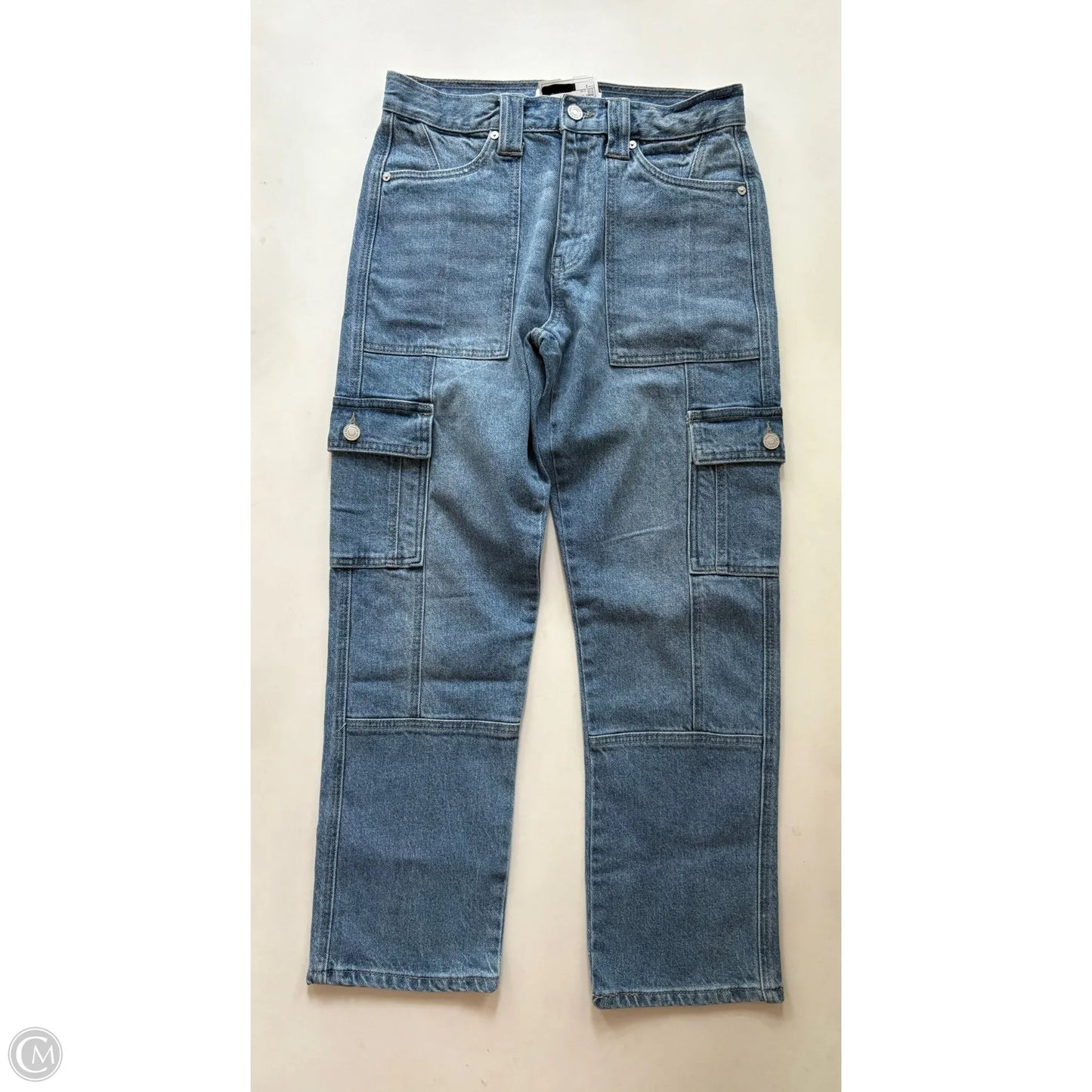 Jeans Wide Leg By Kancan In Blue, Size: 2