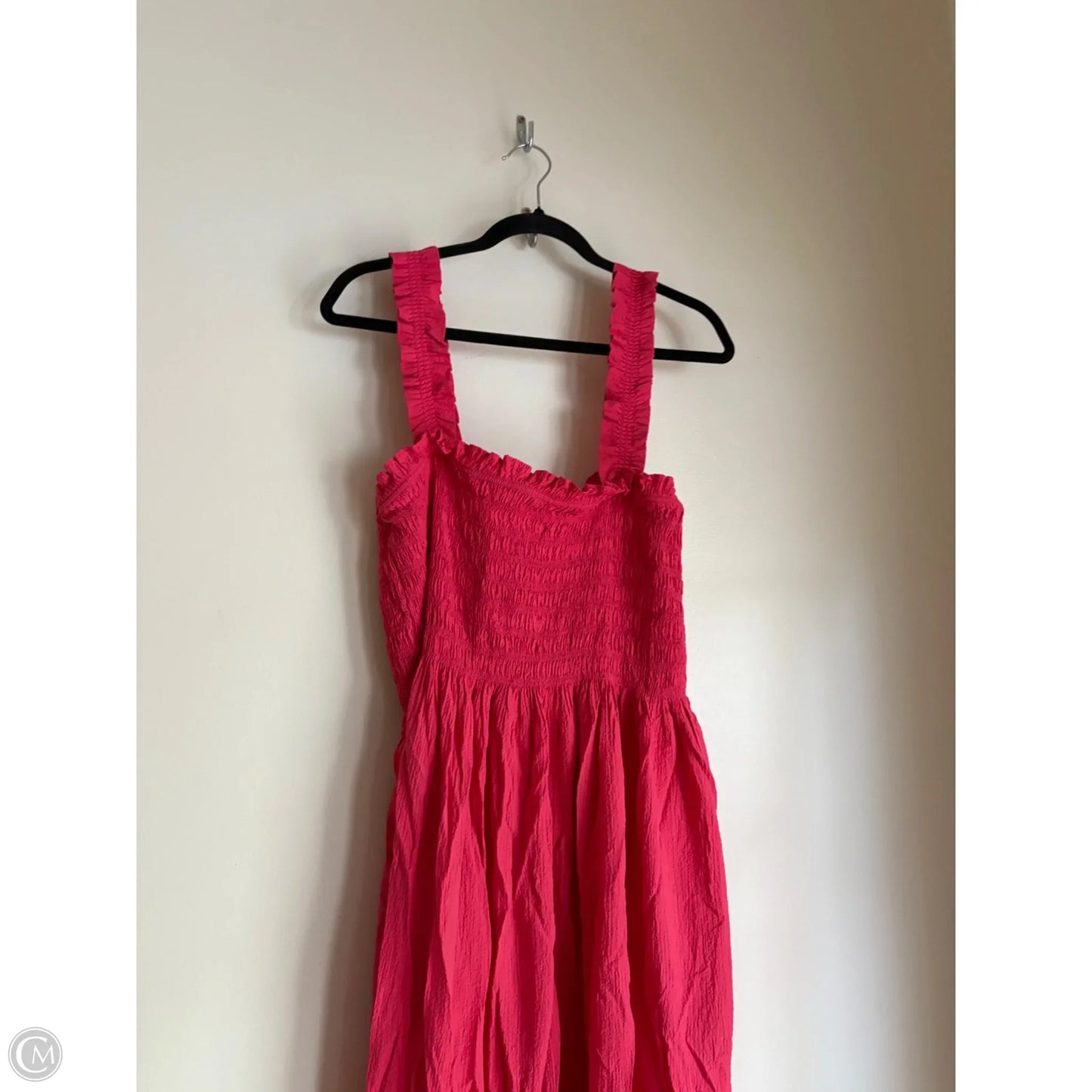 Dress Casual Maxi By Calvin Klein In Pink, Size: 1x