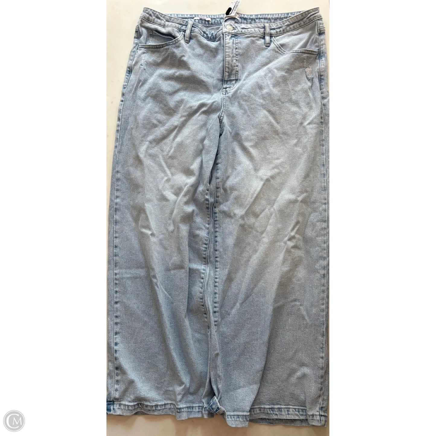 Jeans Wide Leg By Ava & Viv In Blue, Size: 20