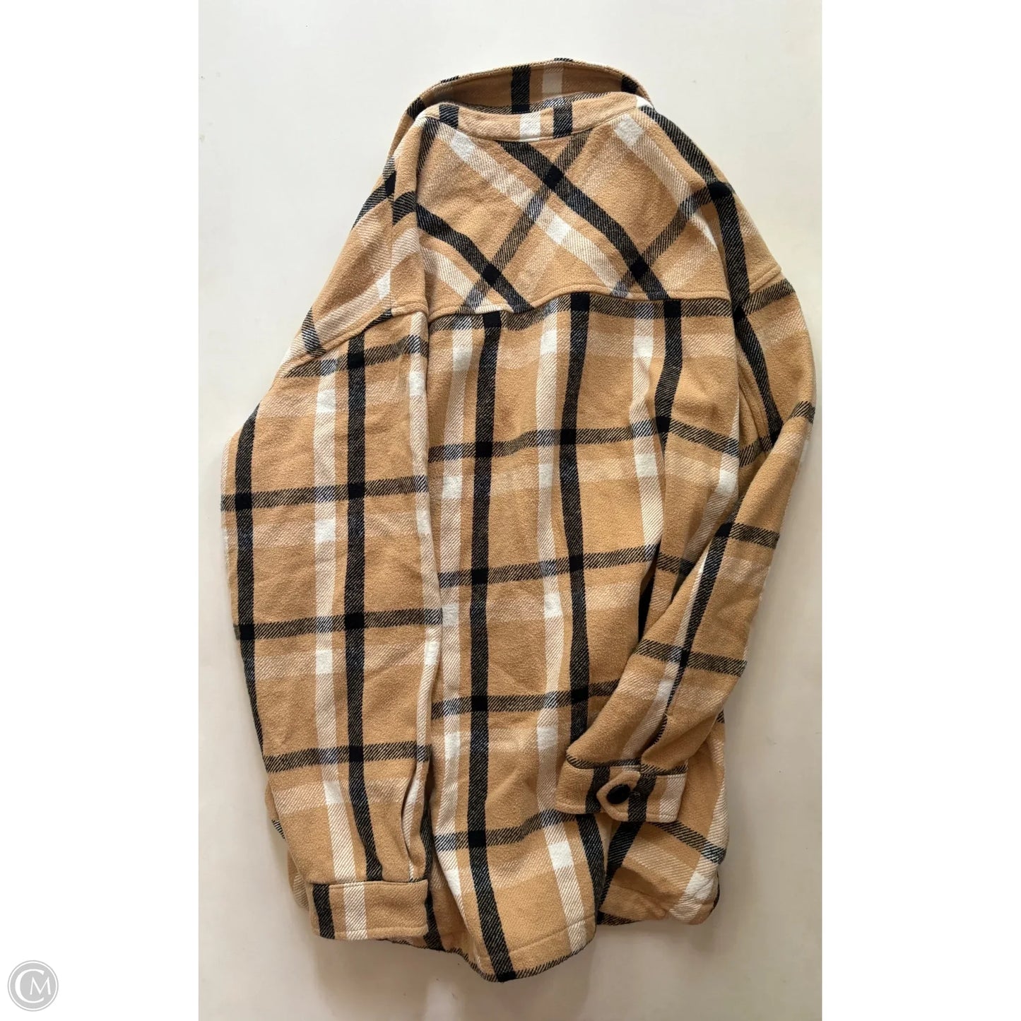 Jacket Other By Lucky Brand In Plaid Pattern, Size: Xl