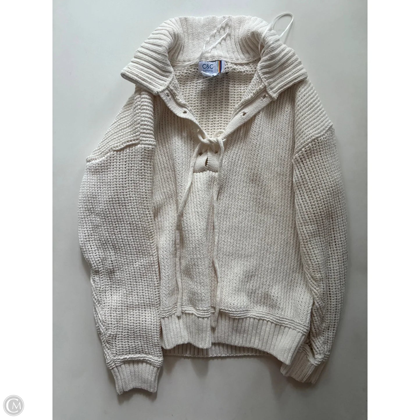Sweater By C And C In Cream, Size: S