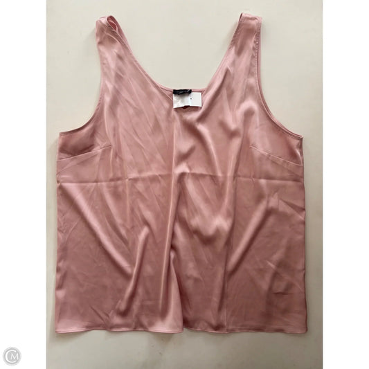 Tank Top By Talbots In Pink, Size: Xl