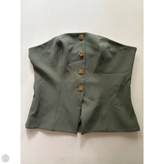 Top Sleeveless By Express In Green, Size: L