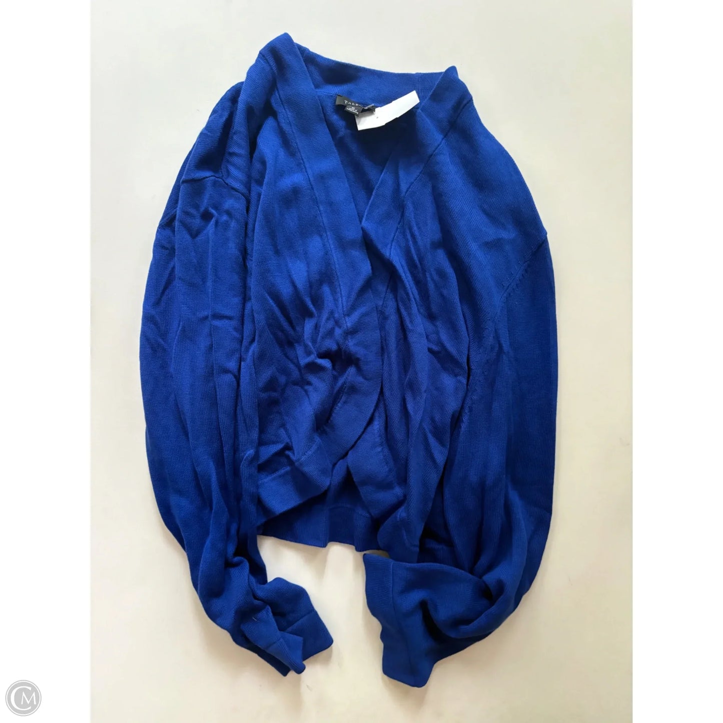Sweater Cardigan By Talbots In Blue, Size: Xl