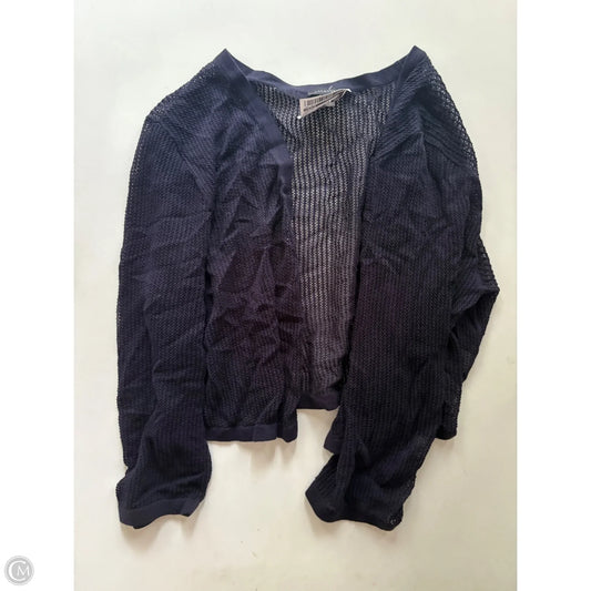 Sweater Short Sleeve By Talbots In Navy, Size: Xl