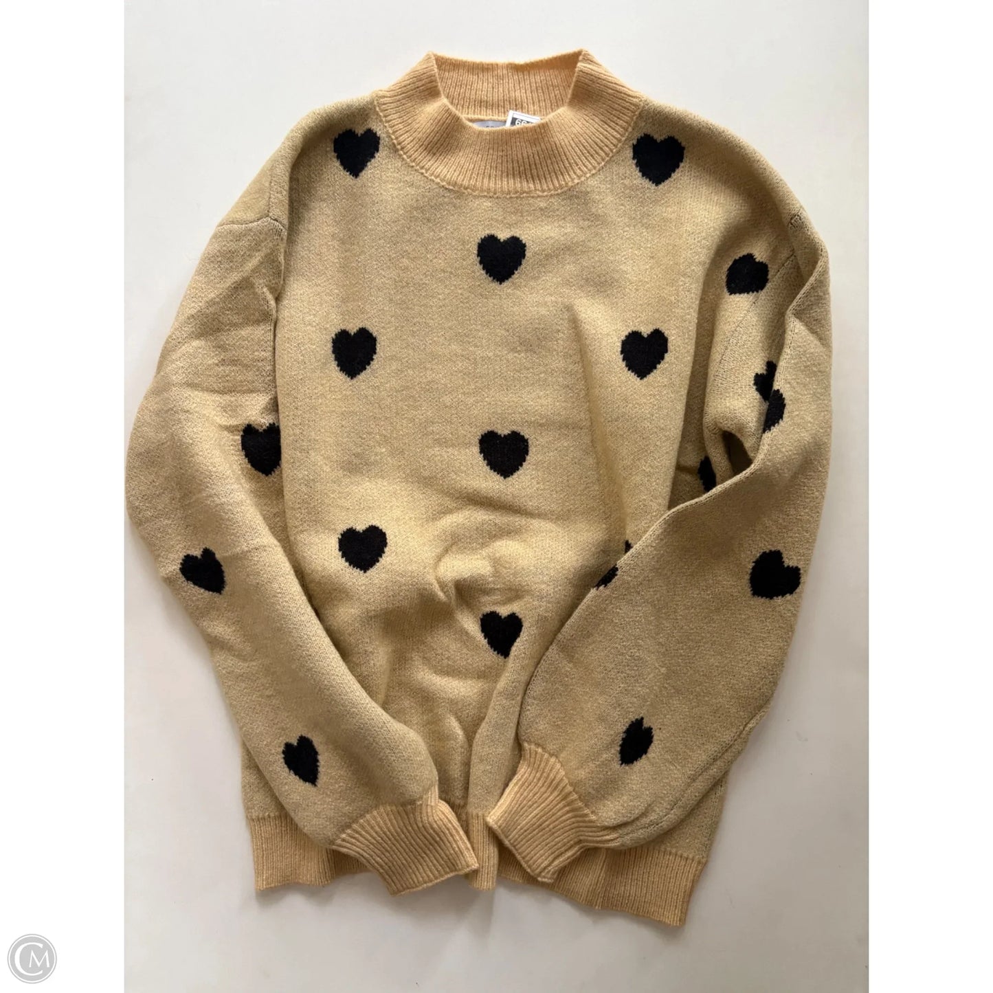 Sweater By Miss Sparkling In Polkadot Pattern, Size: L