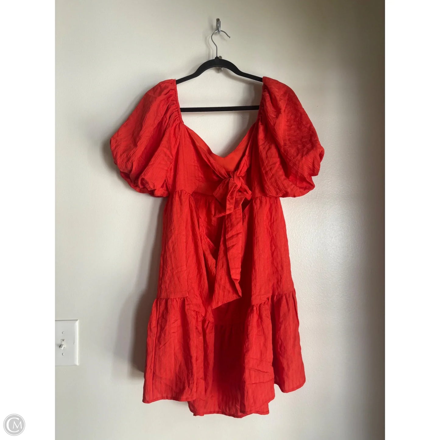 Dress Casual Short By Flying Tomato In Orange, Size: S