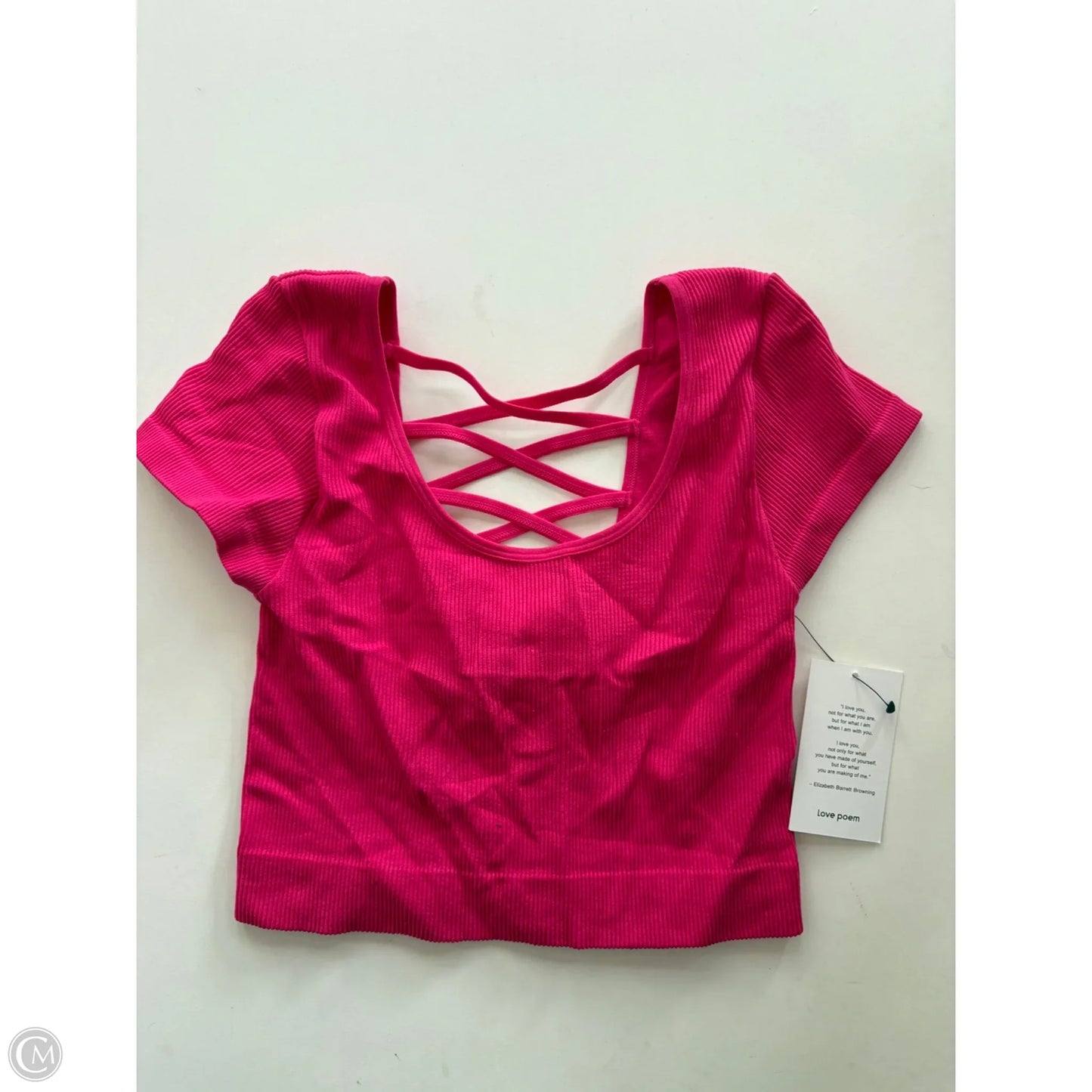 Athletic Tank Top By Clothes Mentor In Pink, Size: M