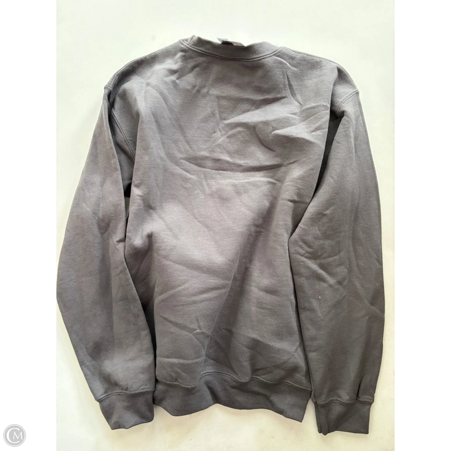 Sweatshirt Crewneck By Clothes Mentor In Grey, Size: S